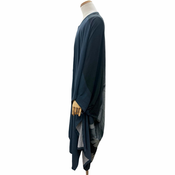 美品□Yohji Yamamoto POUR HOMME ヨウジヤマモトプールオム HW-T69-279 内田すずめ 拒食と自爆 ロングカーディガン 3 日本製 正規品