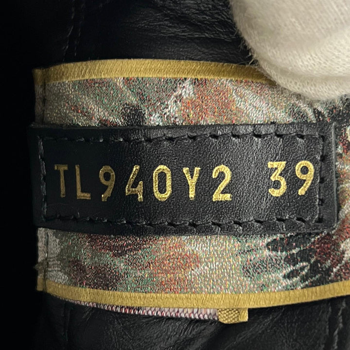 極美品▲Valentino Garavani ヴァレンティノガラヴァーニ TL940Y2 ダイダイ柄 スリッポン マルチ 39 イタリア製 メンズ 箱・保存袋付き