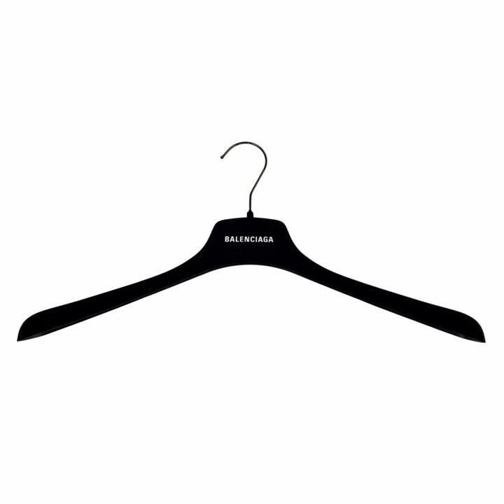 未使用品▼BALENCIAGA バレンシアガ 2024年製 821801 ロゴワッペン ZIPUP ニットジャケット ブラック XS 伊製 正規品 メンズ ハンガー付
