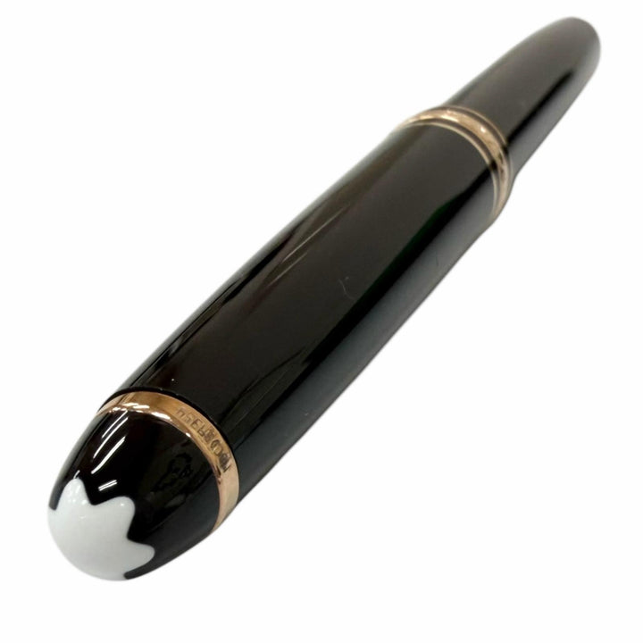極美品□MONTBLANC モンブラン M23888 マイスターシュテュック クラシック ツイスト式 ボールペン ブラック レッドゴールド ドイツ製