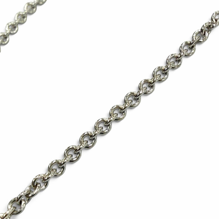 良品▼BVLGARI ブルガリ ビーゼロワン AU750(WG) チェーン ブレスレット シルバー イタリア製 重量6.85g レディース メンズ アクセサリー