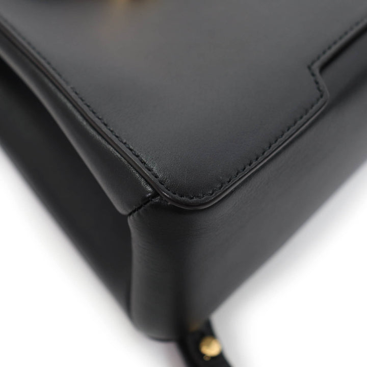 極美品☆MARNI マルニ ZAMP0018U0 トランカルー レザー 2WAY ミニバックパック ハンドバッグ ブラック イタリア製 レディース 保存袋付き
