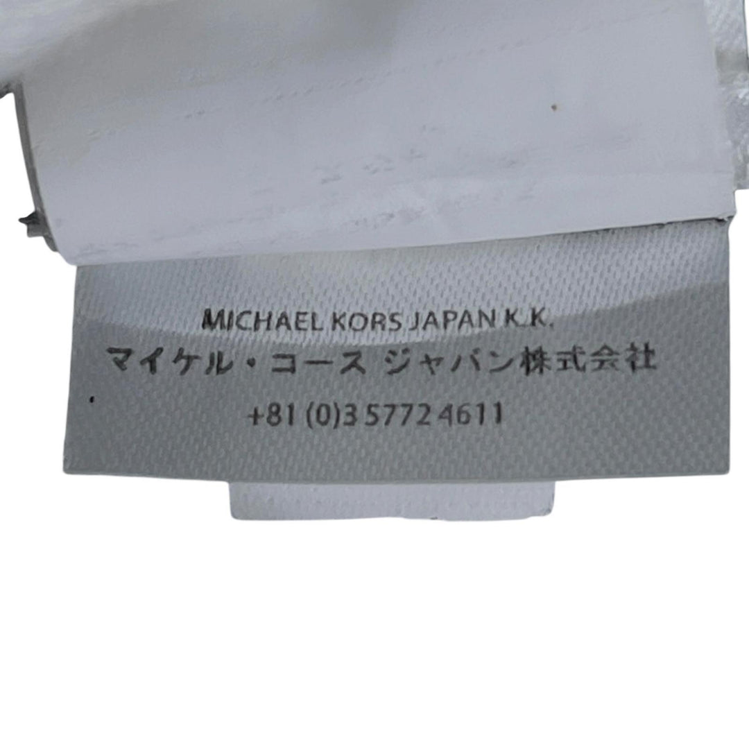 美品▲Michael Kors マイケルコース MC57748 レザー バイカージャケット シングル ライダースジャケット ブラック XS 正規品 メンズ