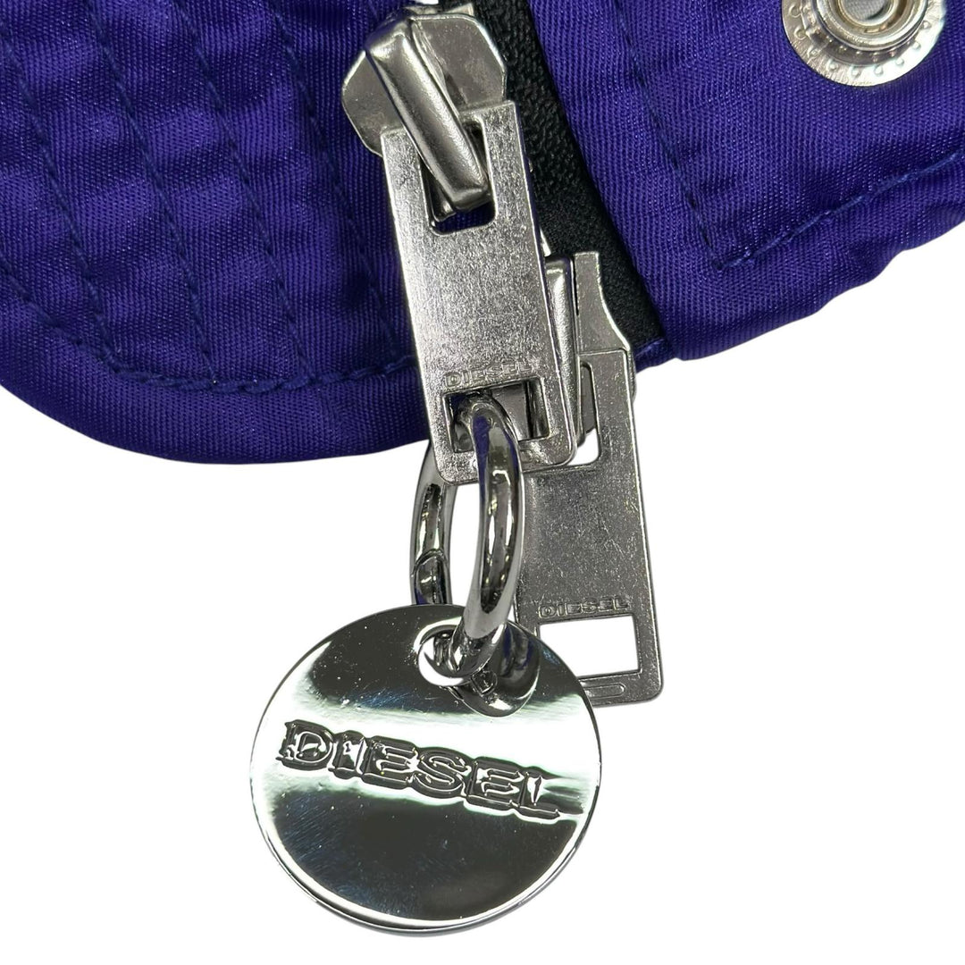 極美品▲DIESEL ディーゼル グラフィックプリント ダメージ加工 パッチワーク ボンバージャケット MA-1 マルチカラー 正規品 メンズ