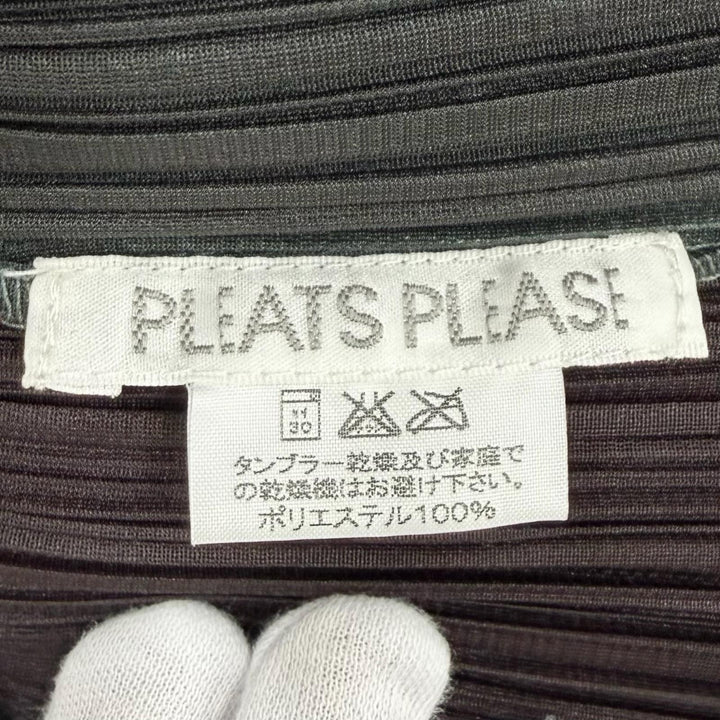 極美品★PLEATS PLEASE プリーツプリーズ イッセイミヤケ PP64-JH121 Sleeveless Dress Multicolor ワンピース マルチ 1 日本製 正規品