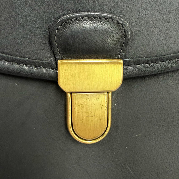 未使用品★COACH コーチ ヴィンテージ JACKSON BUCKET オールド コーチ グローブレザー バケツ型 ショルダーバッグ ブラック USA製