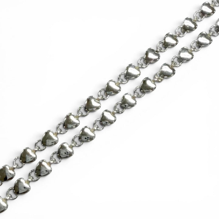 美品★TIFFANY&amp;Co. ティファニー 925 パフハート ネックレス アクセサリー シルバー 重量16.5g レディース 保存袋付き