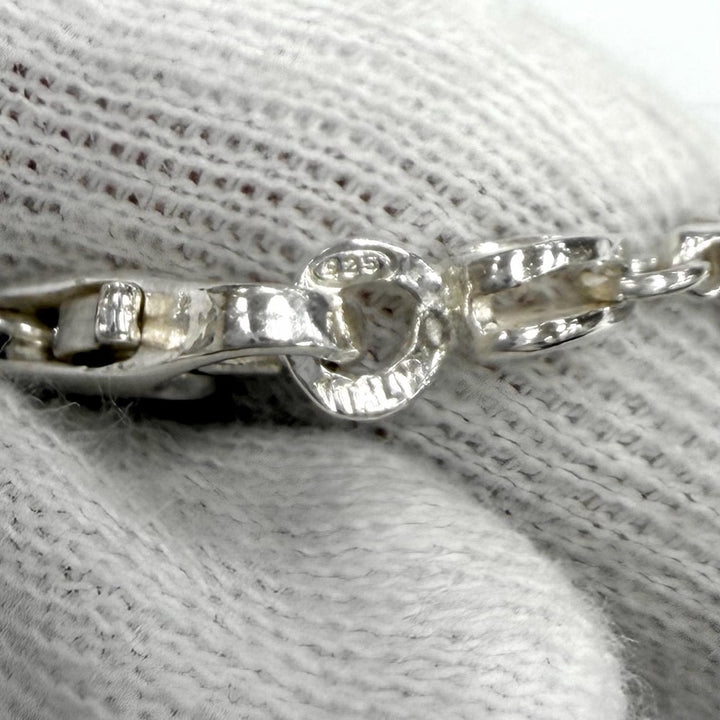 美品★TIFFANY&amp;Co. ティファニー 925 パフハート ネックレス アクセサリー シルバー 重量16.5g レディース 保存袋付き