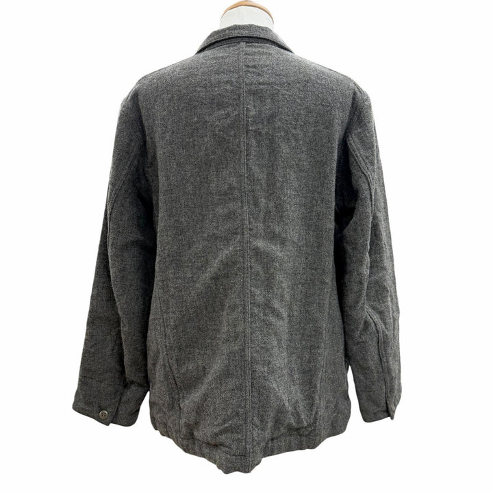 極美品▼T.T TAIGA TAKAHASH タイガタカハシ LOT.308 Sack Jacket ウール100% ツイード シングルジャケット テーラード グレー 38 メンズ