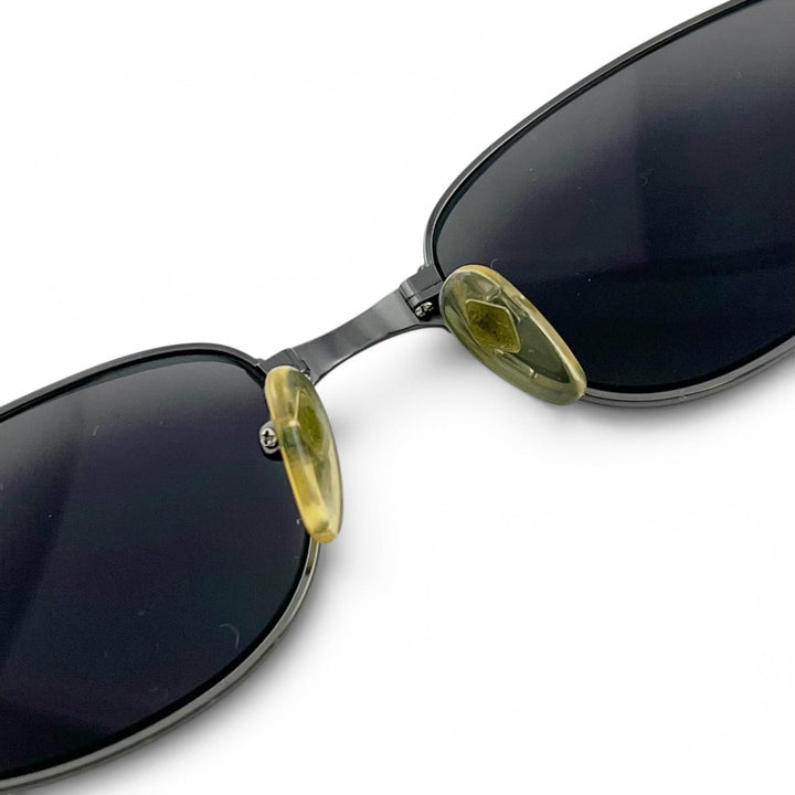 美品▲JEAN-PAUL GAULTIER ジャンポールゴルチエ JPG 58-6108 メタル ミラーレンズ サングラス ブラック 日本製 メンズ