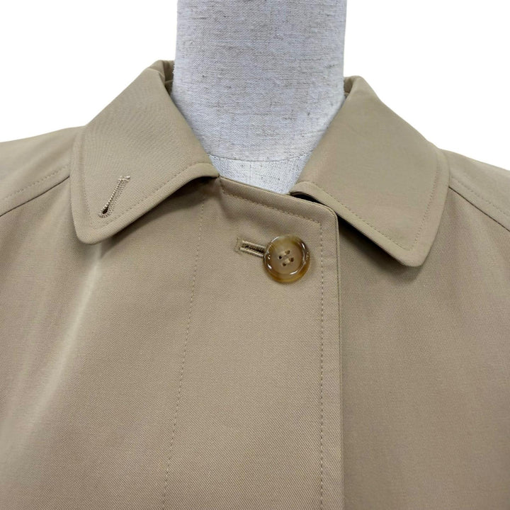 未使用品☆BURBERRY LONDON バーバリーロンドン 裏地ノバチェック ウールライナー付 ステンカラーコート ベージュ 11 正規品 レディース