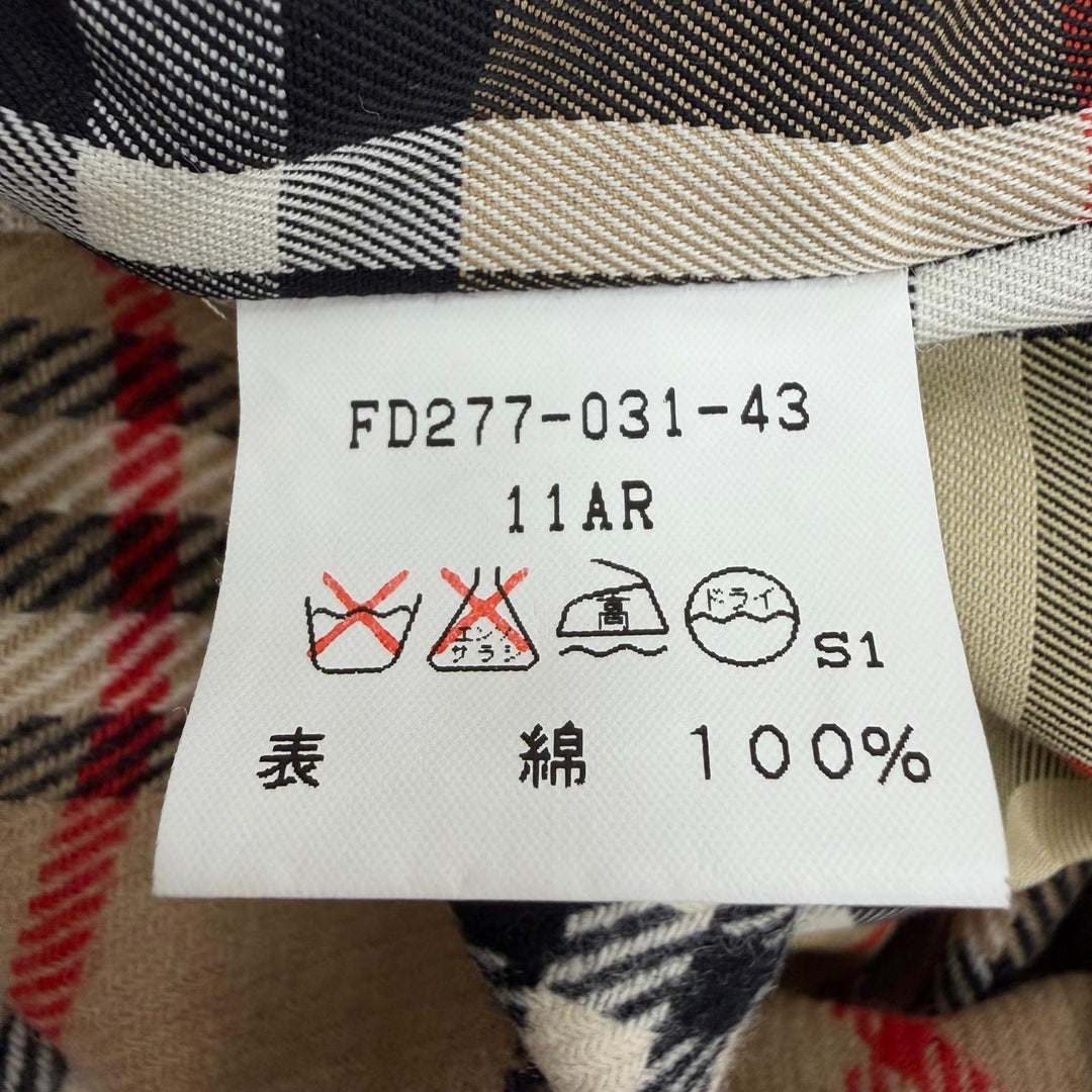未使用品☆BURBERRY LONDON バーバリーロンドン 裏地ノバチェック ウールライナー付 ステンカラーコート ベージュ 11 正規品 レディース