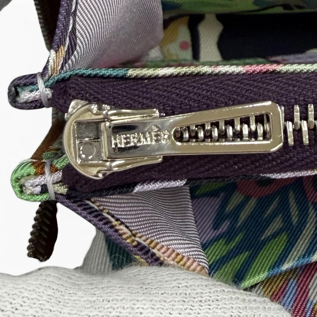 未使用品★HERMES エルメス アザップ コンパクト シルクイン ゴールド ヴォーエプソン ラウンドファスナー コインケース 財布 K刻印 箱付