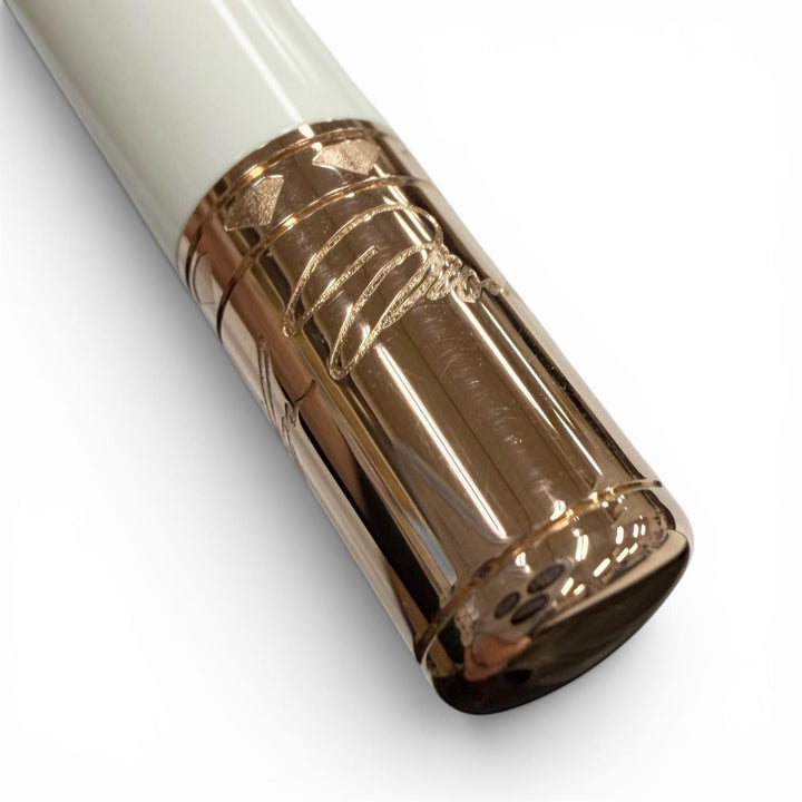 極美品▼MONTBLANC モンブラン マリリン モンロー スペシャルエディション パール ホワイトスター ローラーボール 筆記◎ 定価185900円