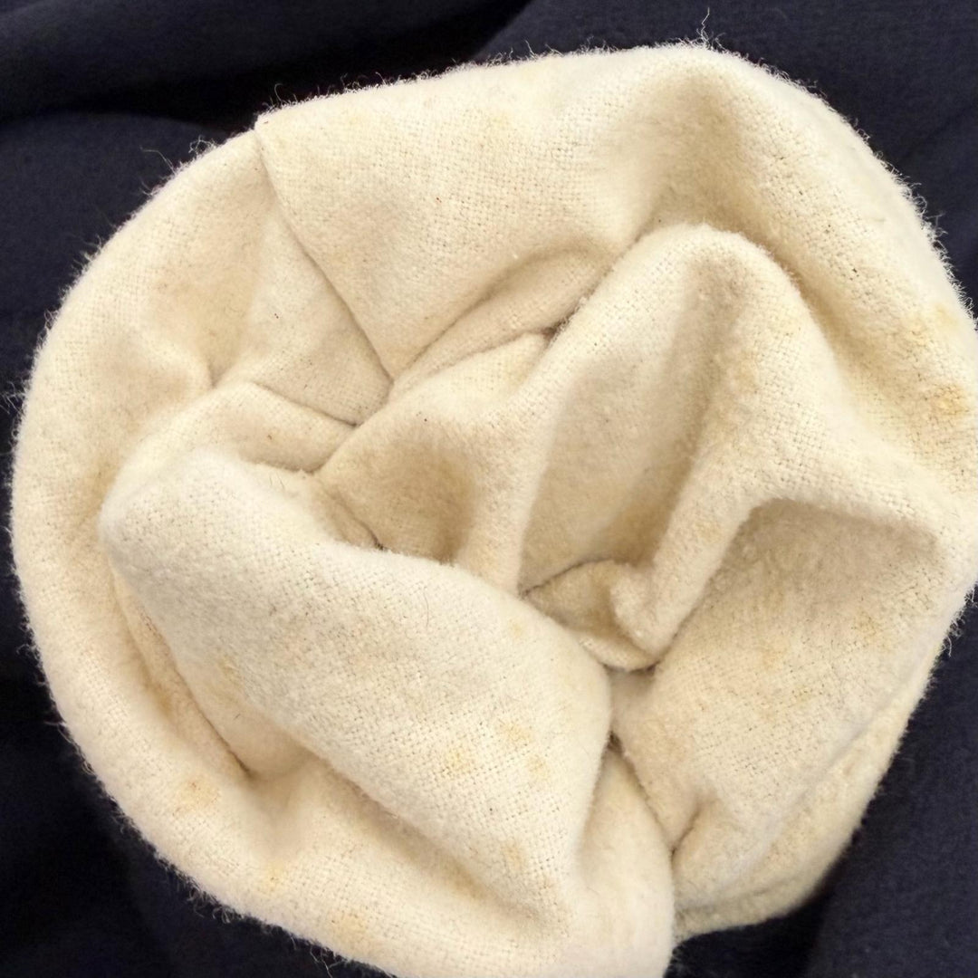 美品△Burberrys バーバリー ヴィンテージ カシミヤ100％ ステンカラーコート ダークネイビー 約M～Lサイズ相当 イングランド製 メンズ