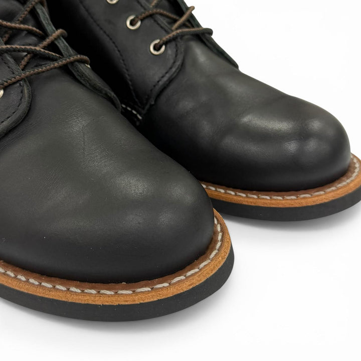 極美品☆RED WING レッドウィング 3361 SILVERSMITH バウンダリー レザー ワークブーツ ショートブーツ ブラック 26cm USA製 レディース