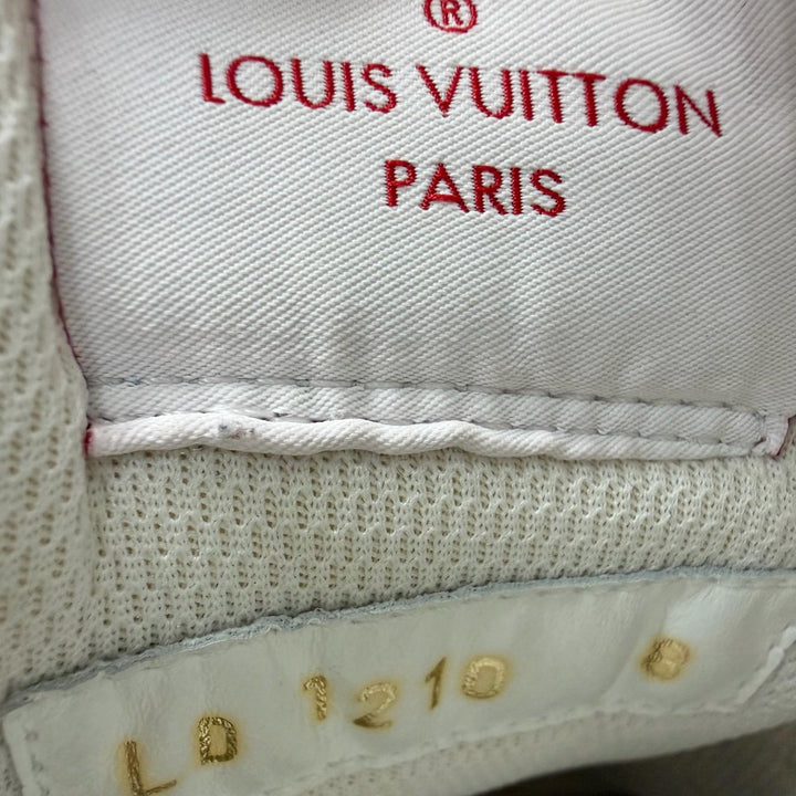 美品□LOUIS VUITTON ルイヴィトン 2020年製 LV オリライン キャンバス スウェードレザー モノグラム スニーカー マルチ 8 イタリア製