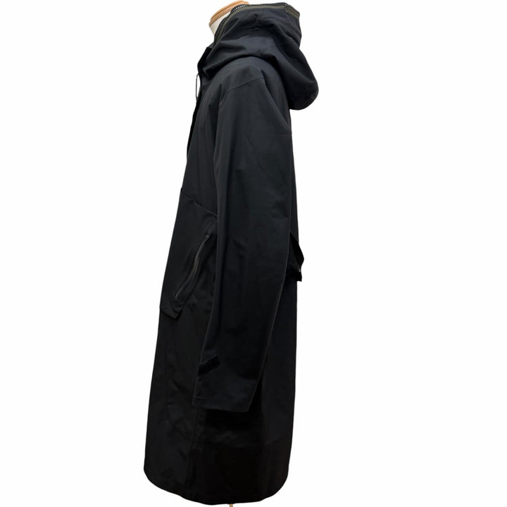 極美品□ACRONYM アクロ二ウム J61-GTV 2.5L GORE-TEX INTEROPS PARKA 多機能ポケット フーデッドコート ブラック L 正規品 メンズ