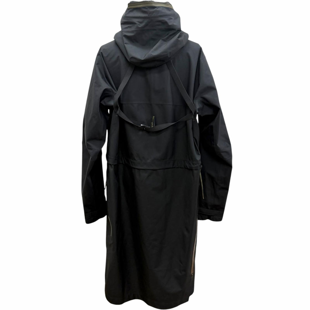 極美品□ACRONYM アクロ二ウム J61-GTV 2.5L GORE-TEX INTEROPS PARKA 多機能ポケット フーデッドコート ブラック L 正規品 メンズ