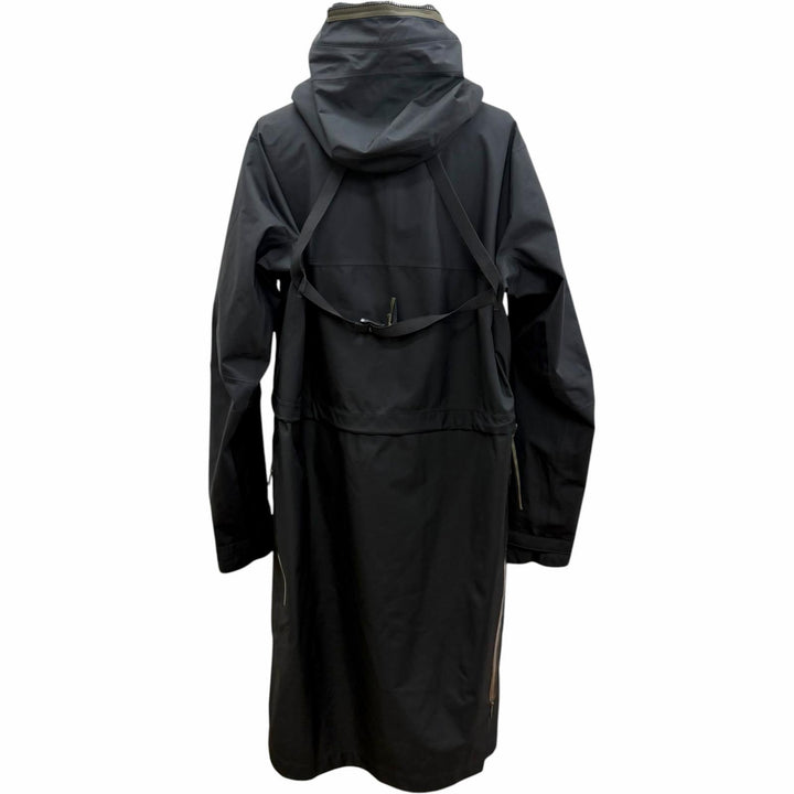 極美品□ACRONYM アクロ二ウム J61-GTV 2.5L GORE-TEX INTEROPS PARKA 多機能ポケット フーデッドコート ブラック L 正規品 メンズ