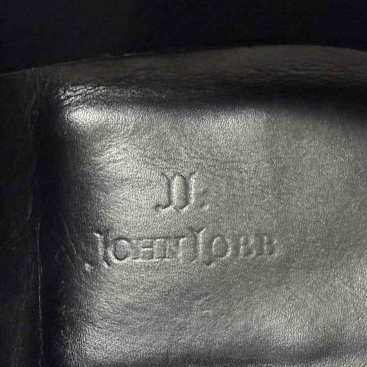 美品□John Lobb ジョンロブ NASEBY ダブルモンクストラップ レザーシューズ ドレスシューズ ブラック 8.5 メンズ 箱・保存袋付き　