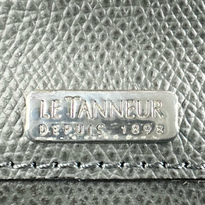 【ドンドン見直し】未使用品 ▲LE TANNEUR ル・タヌア TCE4140 S2 牛革 ビジネスバッグ ブリーフケース グレー ルーマニア製 メンズ