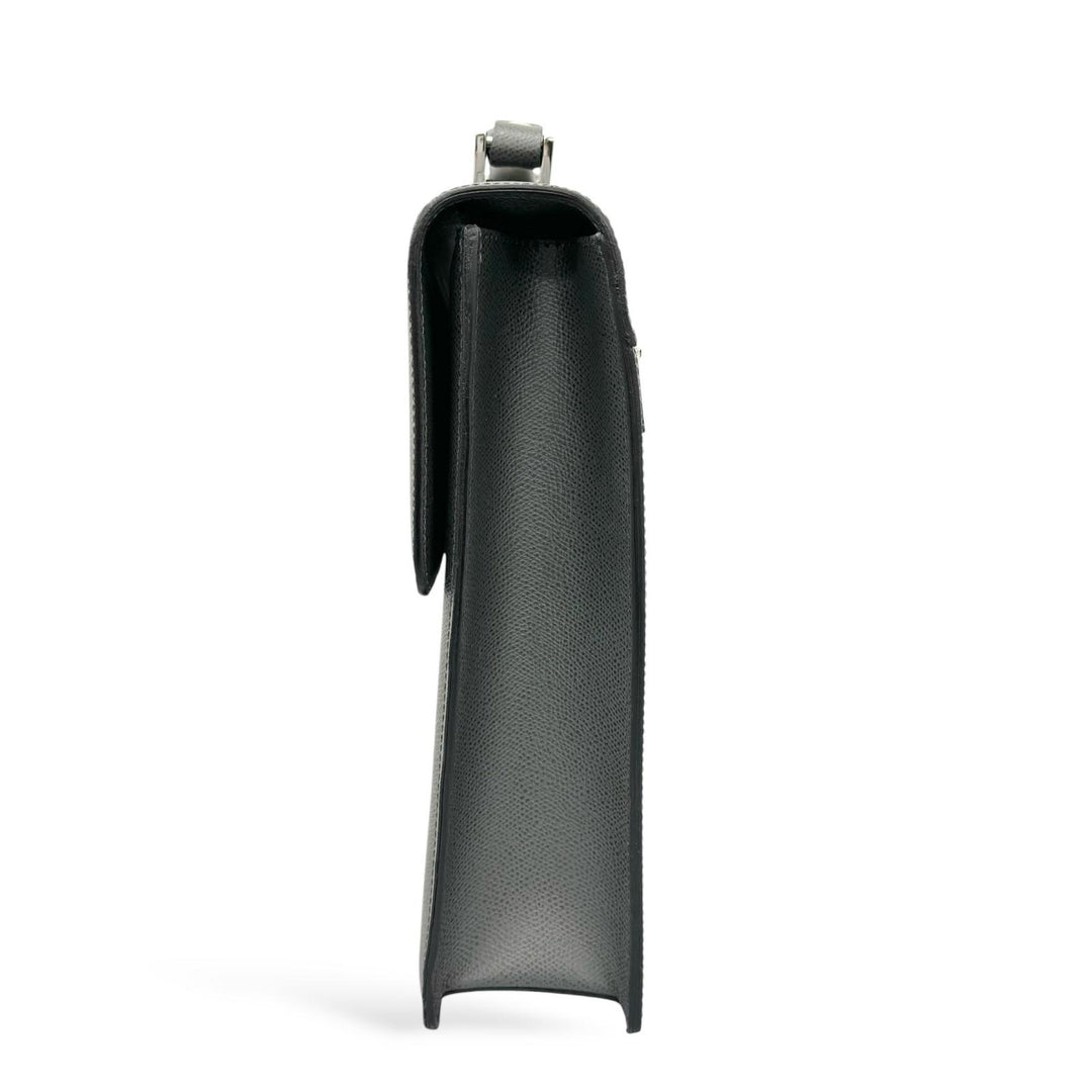 【ドンドン見直し】未使用品 ▲LE TANNEUR ル・タヌア TCE4140 S2 牛革 ビジネスバッグ ブリーフケース グレー ルーマニア製 メンズ