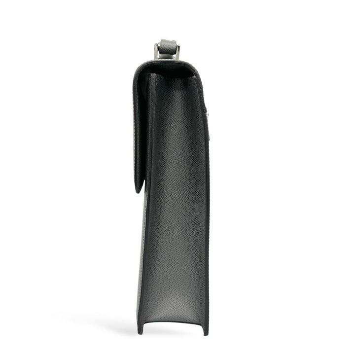 【ドンドン見直し】未使用品 ▲LE TANNEUR ル・タヌア TCE4140 S2 牛革 ビジネスバッグ ブリーフケース グレー ルーマニア製 メンズ