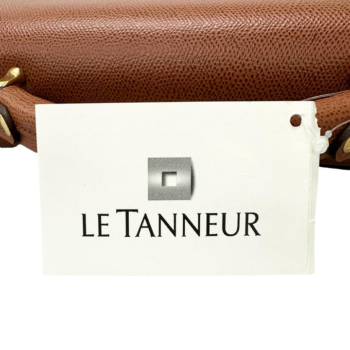 【ドンドン見直し】未使用品 ▲LE TANNEUR ル・タヌア TCE4200 M1 牛革 2WAY ビジネスバッグ ブリーフケース ブラウン ゴールド金具