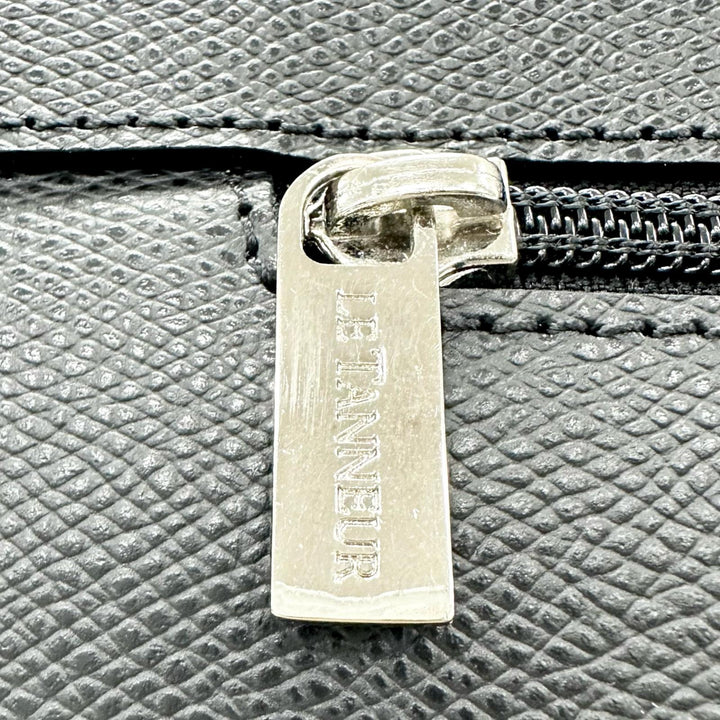 【ドンドン見直し】未使用品 ▲LE TANNEUR ル・タヌア TCE4140 N1 牛革 ビジネスバッグ ブリーフケース ブラック ルーマニア製