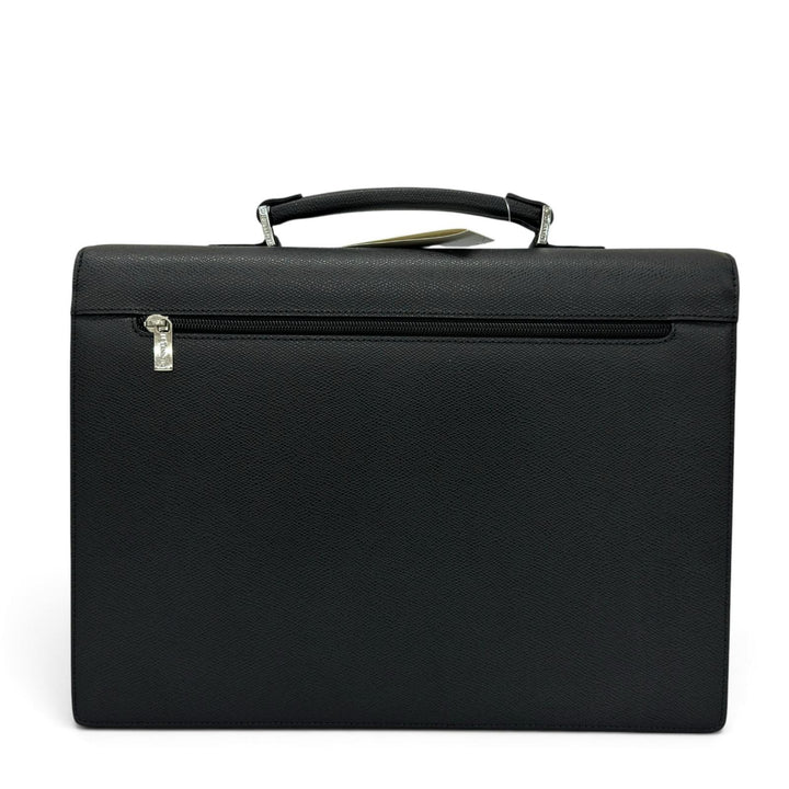 【ドンドン見直し】未使用品 ▲LE TANNEUR ル・タヌア TCE4140 N1 牛革 ビジネスバッグ ブリーフケース ブラック ルーマニア製