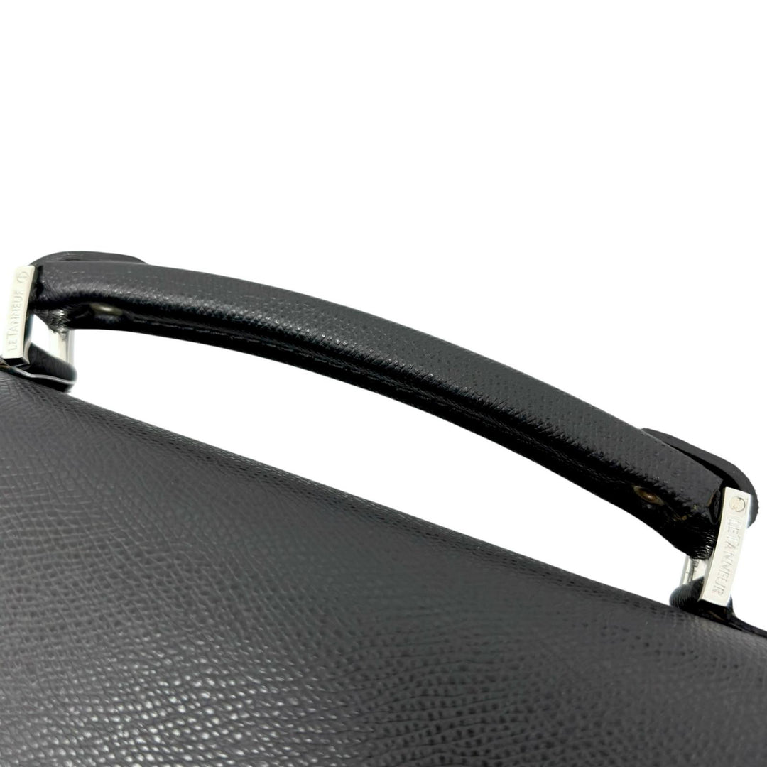 【ドンドン見直し】未使用品 ▲LE TANNEUR ル・タヌア TCE4140 N1 牛革 ビジネスバッグ ブリーフケース ブラック ルーマニア製