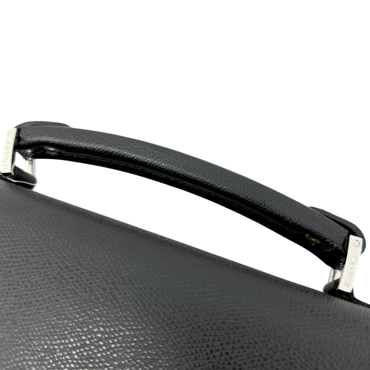 【ドンドン見直し】未使用品 ▲LE TANNEUR ル・タヌア TCE4140 N1 牛革 ビジネスバッグ ブリーフケース ブラック ルーマニア製