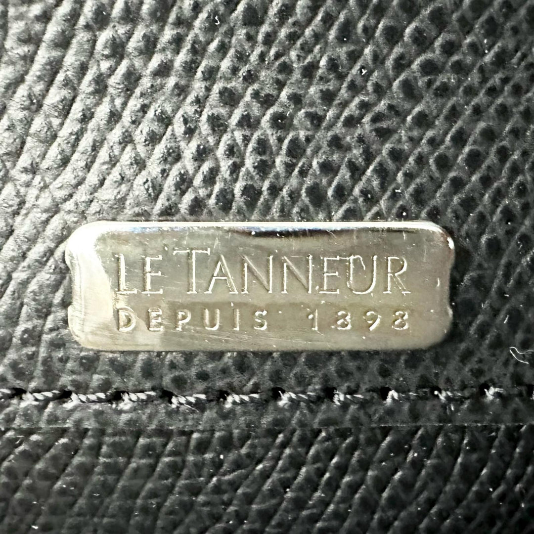 【ドンドン見直し】未使用品 ▲LE TANNEUR ル・タヌア TCE4140 N1 牛革 ビジネスバッグ ブリーフケース ブラック ルーマニア製