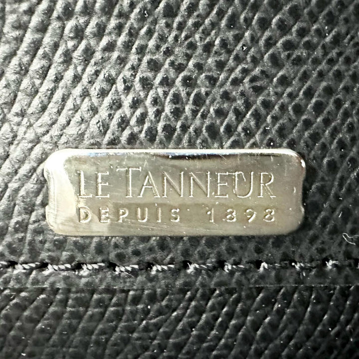 【ドンドン見直し】未使用品 ▲LE TANNEUR ル・タヌア TCE4140 N1 牛革 ビジネスバッグ ブリーフケース ブラック ルーマニア製