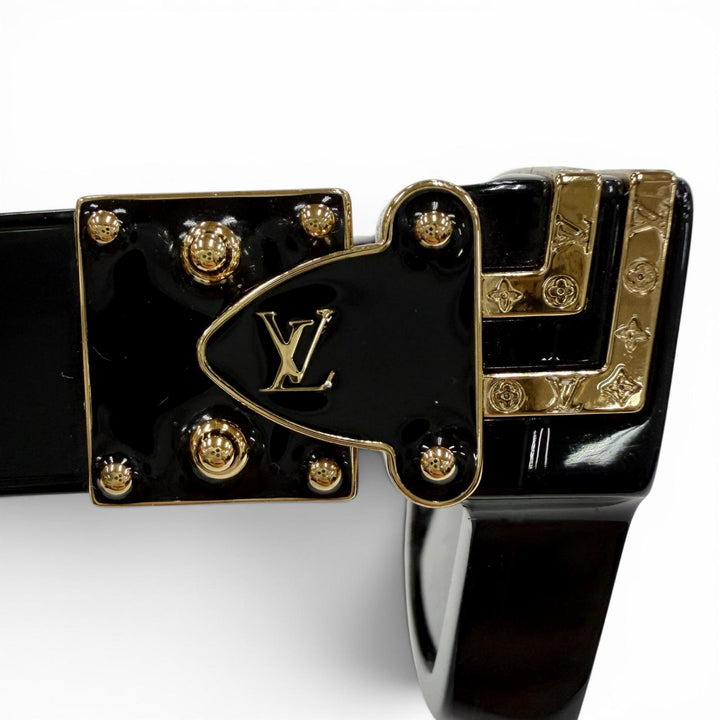 美品◇LOUIS VUITTON ルイヴィトン Z1165W 1.1 ミリオネア モノグラム フレーム サングラス ブラック ゴールド 55□17 145 デモレンズ