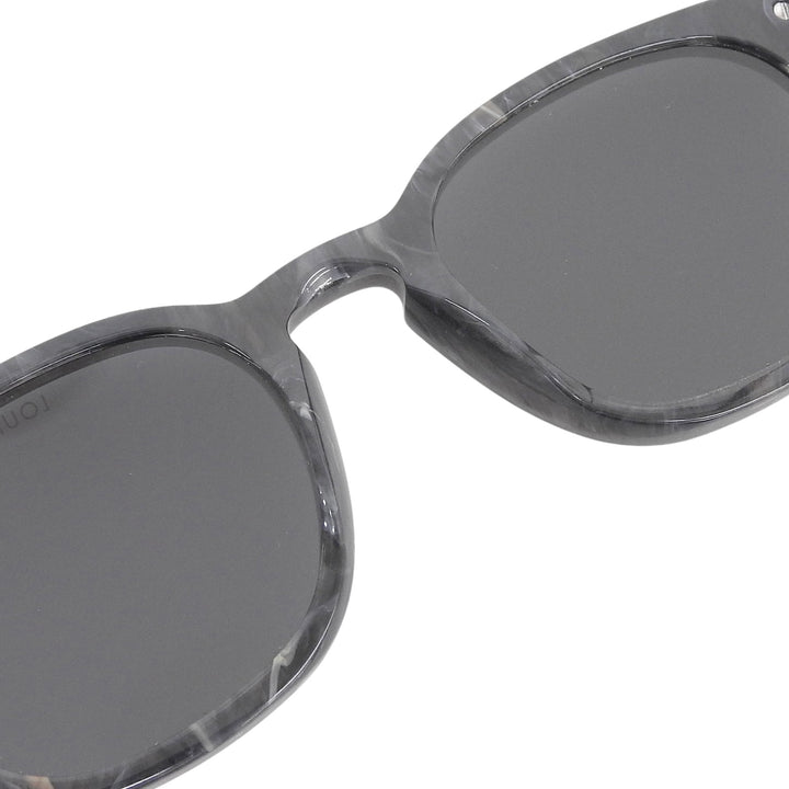 良品▲LOUIS VUITTON ルイヴィトン 2023年製 Z2022U LVシグネチャー スクエア ラウンド サングラス ブルーグレー 51□22 150 伊製 メンズ
