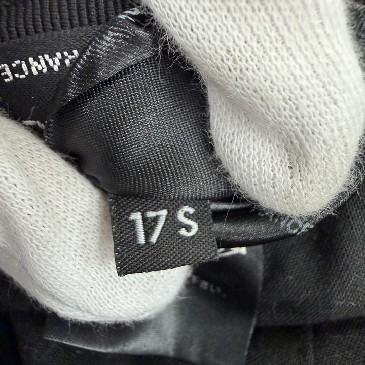 良品☆CHANEL シャネル 17S コットン ココマーク ラメメッシュ キャップ 帽子 ブラック ブルー フランス製 正規品 レディース