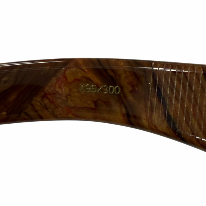 美品□JACQUESMARIEMAGE ジャックマリーマージュ JMMRT10A TAOS HOPPER 世界300個限定 サングラス 黒 ブラウンマーブル 51□20 度入り