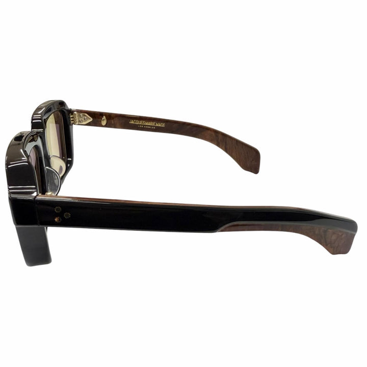 美品□JACQUESMARIEMAGE ジャックマリーマージュ JMMRT10A TAOS HOPPER 世界300個限定 サングラス 黒 ブラウンマーブル 51□20 度入り