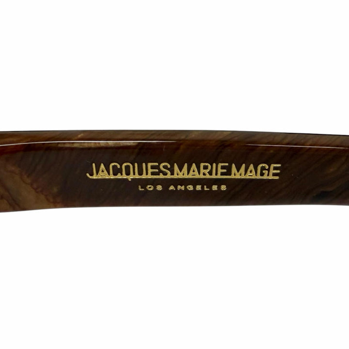 美品□JACQUESMARIEMAGE ジャックマリーマージュ JMMRT10A TAOS HOPPER 世界300個限定 サングラス 黒 ブラウンマーブル 51□20 度入り