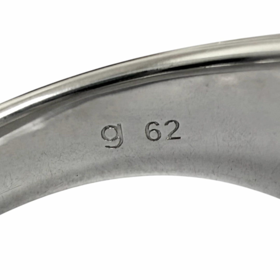 極美品□TOM WOOD トムウッド Kay Ring Polished Onyx SV925 オニキス リング 指輪 シルバー ブラック 62(JP22号相当) 重量8.4g メンズ