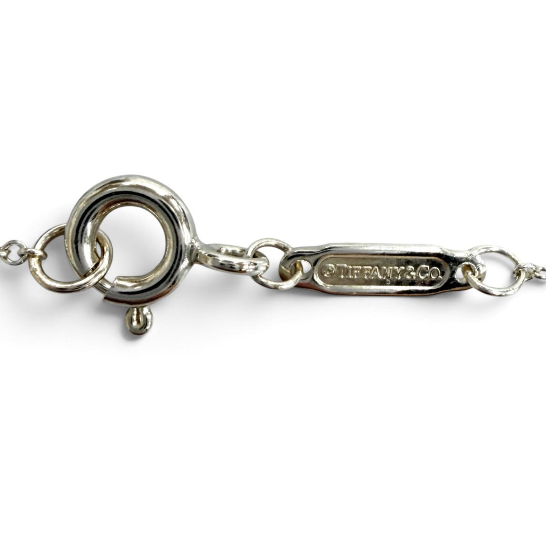 美品★TIFFANY&amp;Co. ティファニー リターントゥティファニー ピンク ダブル ハート タグ ペンダント ミニ AG925 重量2.8g 箱・保存袋付
