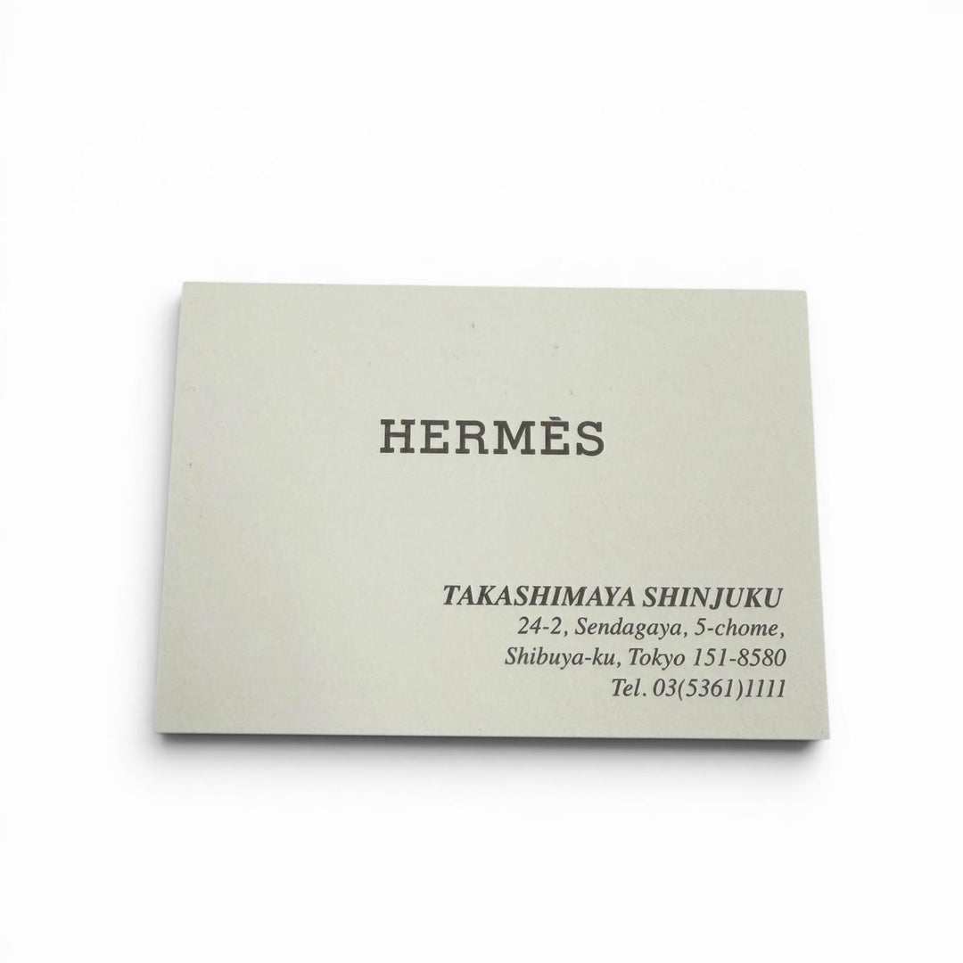 極美品▼HERMES エルメス クロワジエール ドゥブルトゥール レザー シルバー金具 2025年5月購入品 ブレスレット ブラック K刻印 メンズ