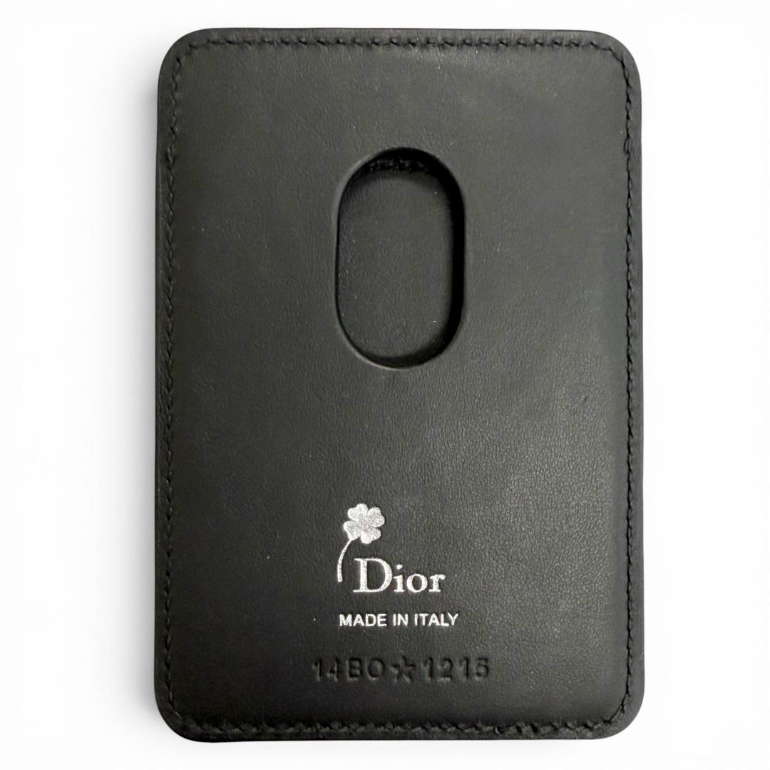 極美品△DIOR ディオール 2BTCH207GUU 2026年サマー コレクション 冷血 In Cold Blood バイフォールド マグネット カードホルダー 現行品