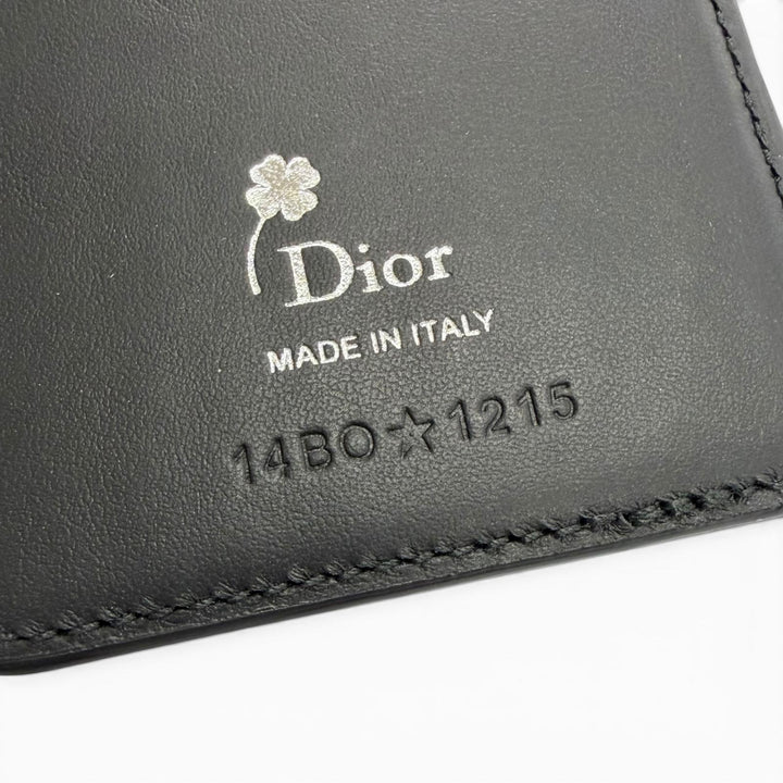 極美品△DIOR ディオール 2BTCH207GUU 2026年サマー コレクション 冷血 In Cold Blood バイフォールド マグネット カードホルダー 現行品