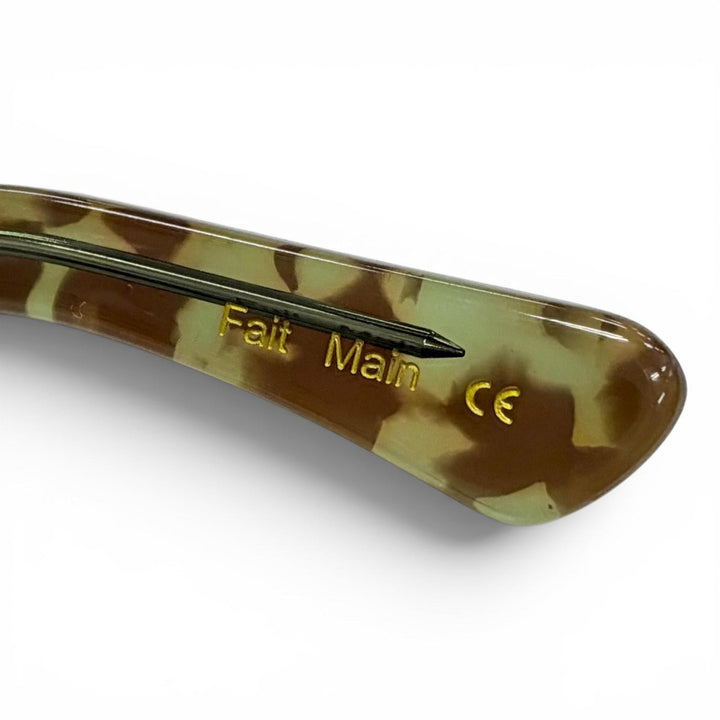 極美品△Lesca Lunetier レスカ ルネティエ La Corbs ラ コルブス コルビジェ ltd29 リミテッドエディション メガネ 47□26-145 度入り
