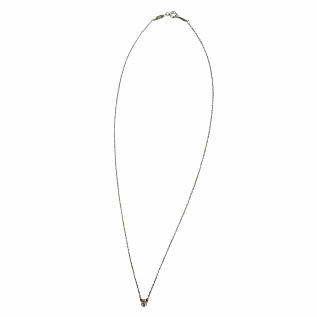 極美品☆TIFFANY&amp;Co. ティファニー エルサペレッティ ダイヤモンド バイザヤードシングル ダイヤモンド ペンダント AG925 重量1.5g