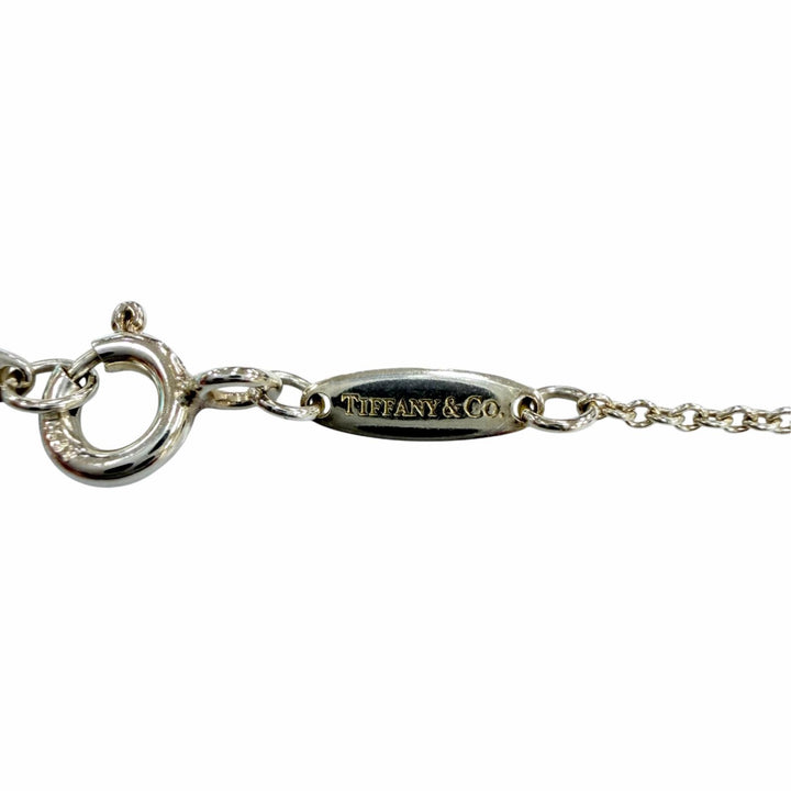 極美品☆TIFFANY&amp;Co. ティファニー エルサペレッティ ダイヤモンド バイザヤードシングル ダイヤモンド ペンダント AG925 重量1.5g
