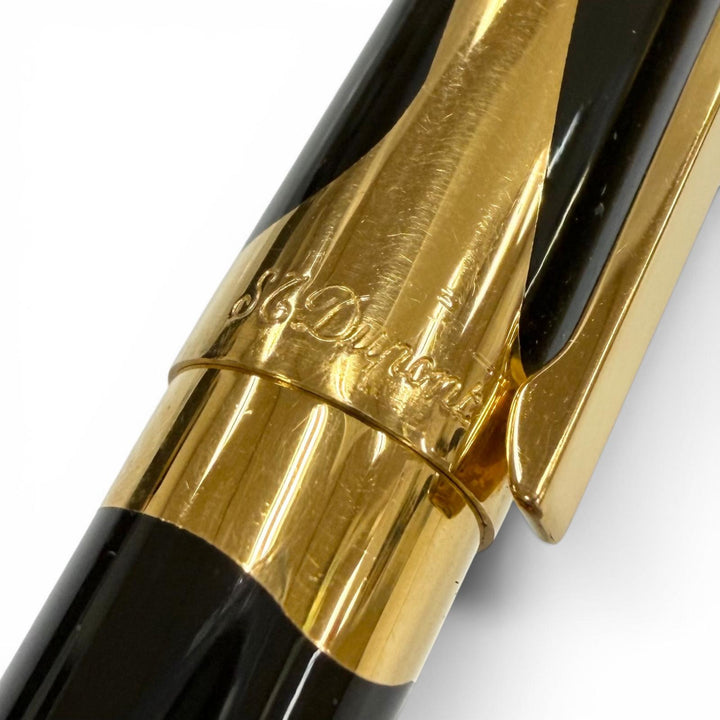 良品▼Dupont デュポン ヴィンテージ 1993年製 アールヌーボー リミテッドエディション 18K Mニブ 4000本限定生産品 2456/4000 万年筆